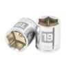 Dado de 19 mm, 6 puntas, cuadro 3/8', TRUPER