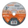 Disco abrasivo de corte preciso metal 3' x 1 mm, TRUPER