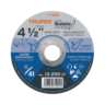 Disco abrasivo de corte preciso acero inox 4-1/2'x1mm TRUPER