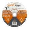 Disco abrasivo de corte preciso metal 7' x 2 mm, TRUPER
