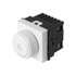 Dimmer giratorio de 1.5 módulos, línea Toledo, BASIC