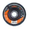 Disco laminado 4-1/2', grano 60 centro 7/8', fibra, TRUPER