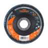 Disco laminado 4-1/2', grano 80 centro 7/8', fibra, TRUPER