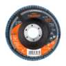 Disco laminado 4-1/2', grano 120 centro 7/8', fibra, TRUPER
