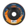 Disco laminado 4-1/2' grano 80 centro 7/8', plástico, TRUPER