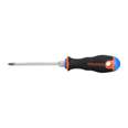Desarmador de cruz 3/16' x 4' mango Comfort Grip, TRUPER