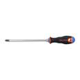 Desarmador de cruz 3/8' x 8' mango Comfort Grip, TRUPER