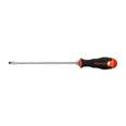 Desarmador plano 1/4' x 8' mango Comfort Grip, TRUPER
