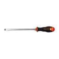 Desarmador plano 3/8' x 8' mango Comfort Grip, TRUPER