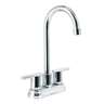Mezcladora cromo 4' para lavabo cuello tipo bar, ELEMENT