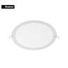 Luminario LED plafón 24W 6500K ultradelgado redondo, VOLTECK