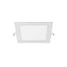 Luminario LED plafón 12W 6500K ultradelgado cuadrado VOLTECK