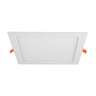 Luminario LED plafón 18W 6500K ultradelgado cuadrado VOLTECK