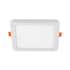 Luminario LED plafón 8W 6500K, ajustable, cuadrado, VOLTECK
