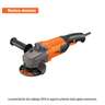 Esmeriladora angular 4-1/2', 1300W, TRUPER PRO