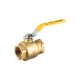Válvula de esfera para gas, roscable, 1-1/2', alta presión