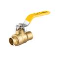 Válvula de esfera para gas, soldable, 1/2', alta presión