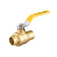 Válvula de esfera para gas, soldable, 3/4', alta presión