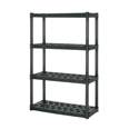 Estante plástico 4 repisas capacidad 70kg, 91x43x142, TRUPER