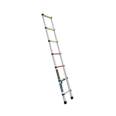 Escalera telescópica, 7 peldaños, tipo II, capacidad 102kg