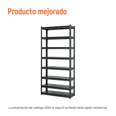 Estante metálico 8 repisas capacidad 80kg, 85x30x180, TRUPER