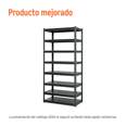 Estante metálico 8 repisas capacidad 80kg, 85x45x180, TRUPER