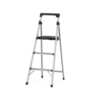 Escalerilla tubular plegable, 3 peldaños, aluminio, TRUPER