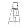 Escalerilla tubular plegable, 4 peldaños, aluminio, TRUPER