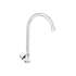 Llave individual fregadero, cuello curvo, hexagonal, BASIC