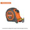 Flexómetro Auto-Lock contra impactos 5.5 m cinta 25 mm