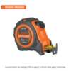 Flexómetro Auto-Lock contra impactos 5 m cinta 19 mm, TRUPER