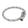 Manguera para boiler, acero inox. 1/2'H x 3/4'H, 40 cm