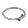 Manguera para boiler, acero inox. 1/2'H x 3/4'H, 80 cm