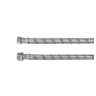 Manguera para boiler, acero inox. 1/2'H x 3/4'M, 80 cm