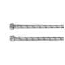 Manguera para boiler, acero inox. 3/4'H x 3/4'M, 60 cm