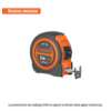 Flexómetro compacto contra impactos 3 m cinta 16 mm, TRUPER