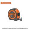 Flexómetro compacto contra impactos 8 m cinta 25 mm, TRUPER