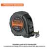 Flexómetro contra impactos 3 m, Cinta Negra 13 mm, TRUPER