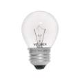 Foco incandescente 25W para horno/refrigerador, transparente