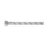 Manguera lavabo/fregadero, acero inox, 1/2' x 1/2', 40 cm