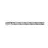 Manguera lavabo/fregadero, acero inox, 1/2' x 3/8', 40 cm