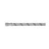 Manguera 'T' lavabo/fregadero,acero inox,3/8'x1/2'x1/2',55cm