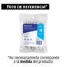 Bolsa con 100 grapas blancas de 5 mm para cable redondo