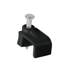 Bolsa con 20 grapas negras de 9.5 mm para cable plano