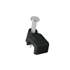 Bolsa con 20 grapas negras de 6 mm para cable plano