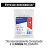 Bolsa con 100 grapas blancas de 8.5 mm para cable plano