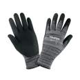 Guantes de nylon recubiertos de nitrilo arenoso, XG, TRUPER