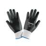 Guantes de poliéster recubiertos de nitrilo, M, TRUPER