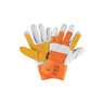 Guantes de carnaza y loneta, con refuerzo, unitalla, TRUPER