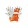 Guantes de piel de res y dorso de loneta, TRUPER